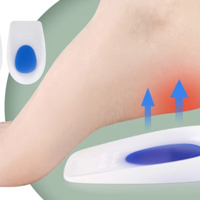 Topuk Silikonu Mavi Beyaz Küçük Boy Kadın (5460)