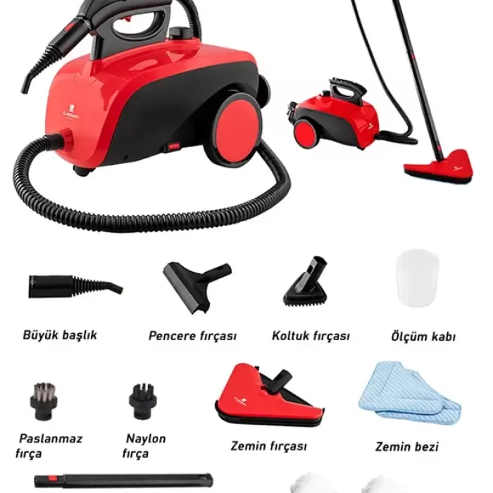 Classen Smart Çok Fonksiyonlu Güçlü Buharlı Temizleyici Makinesi (5460)