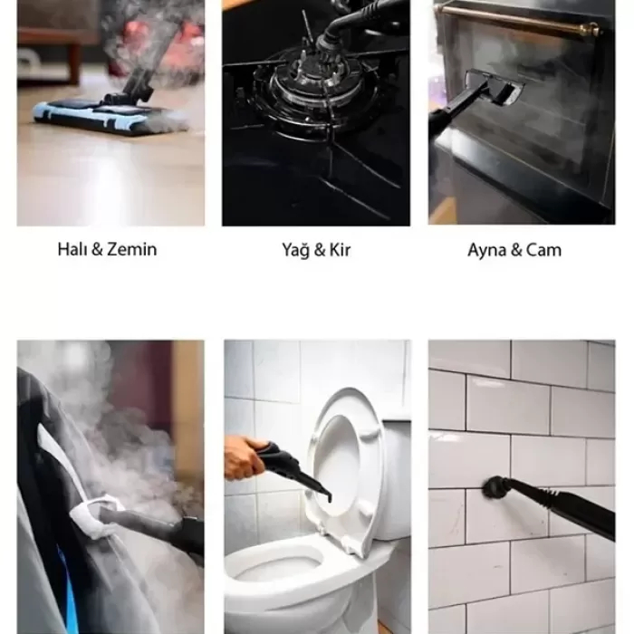 Classen Smart Çok Fonksiyonlu Güçlü Buharlı Temizleyici Makinesi (5460)
