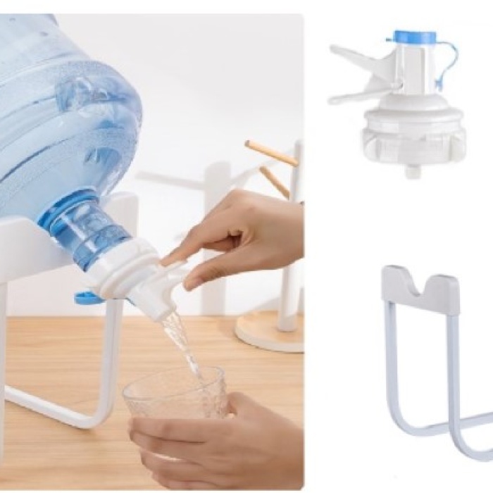 Damacana Musluk Başlığı ve Metal Ayak Stand Seti (5460)