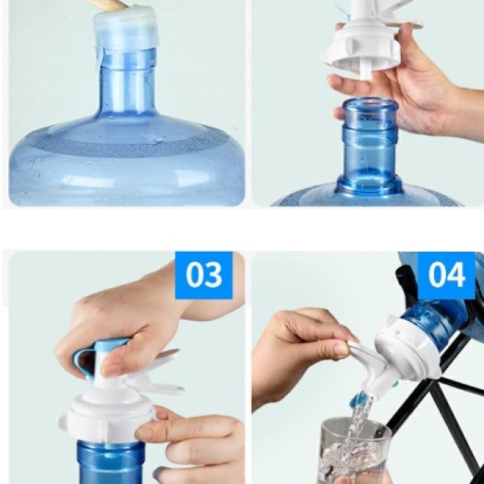 Damacana Musluk Başlığı ve Metal Ayak Stand Seti (5460)