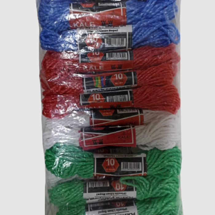 KALE Plastik Çamaşır ipi 10 Metre 24 Adet (5460)