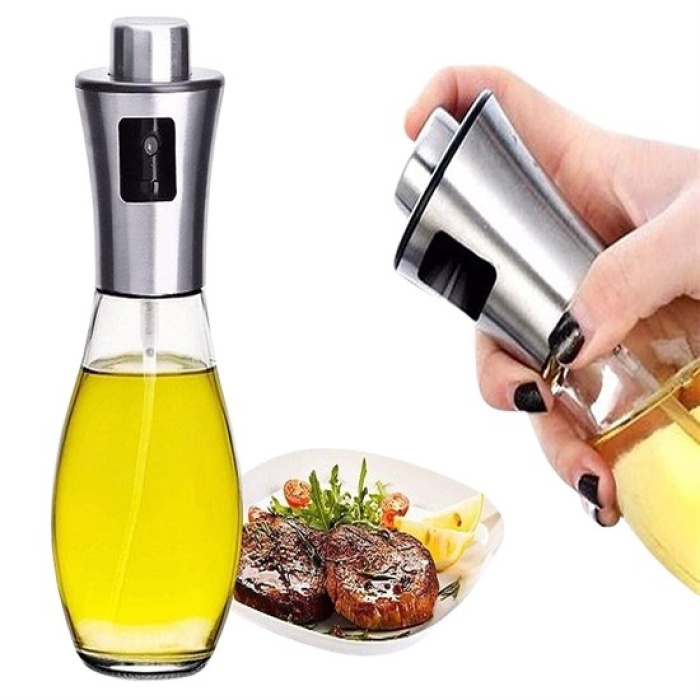 Çok Amaçlı Spreyli Sızdırmaz Cam Şişe Yağdanlık Limon Sirke Sos Püskürtücü Dağıtıcı Sprey (5460)