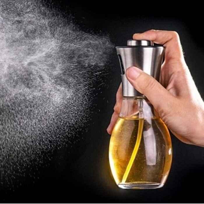 Çok Amaçlı Spreyli Sızdırmaz Cam Şişe Yağdanlık Limon Sirke Sos Püskürtücü Dağıtıcı Sprey (5460)