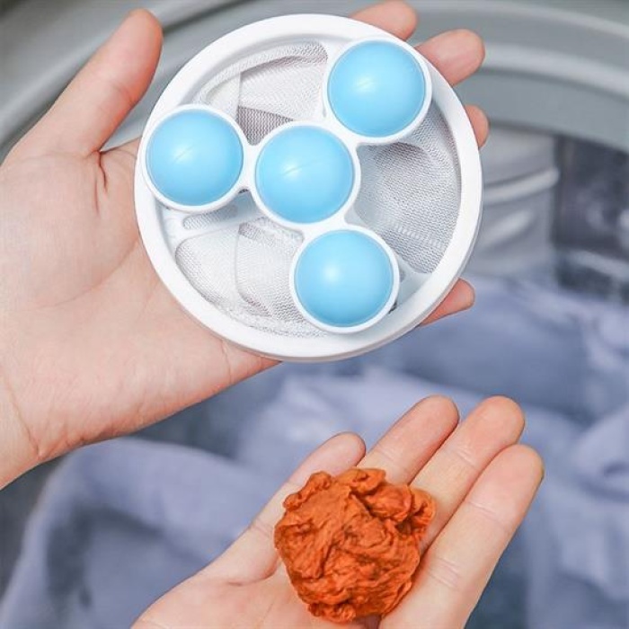 Çamaşır Makinesi İçin  Toz ve Evcil Hayvan Tüyü Toplayıcı Yıkanabilir Tüy Temizleme Aparatı (5460)