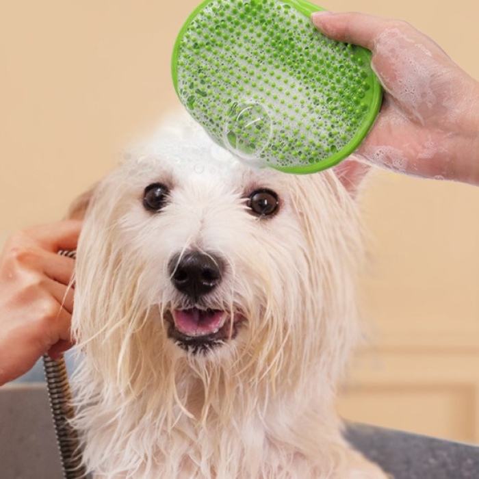 Hayvan Tüy Toplama Yıkama ve Köşe Kaşınma Silikon Fırçası (5460)