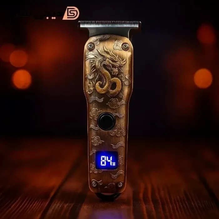 Profesyonel Dijital Saç Sakal Kesim Tıraş Makinesi Kuaförlerin Tercihi (5460)