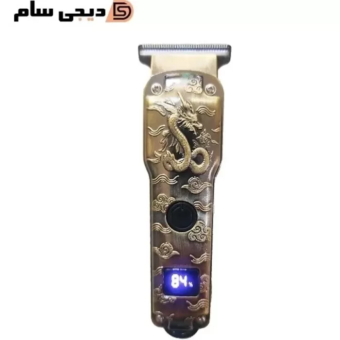 Profesyonel Dijital Saç Sakal Kesim Tıraş Makinesi Kuaförlerin Tercihi (5460)