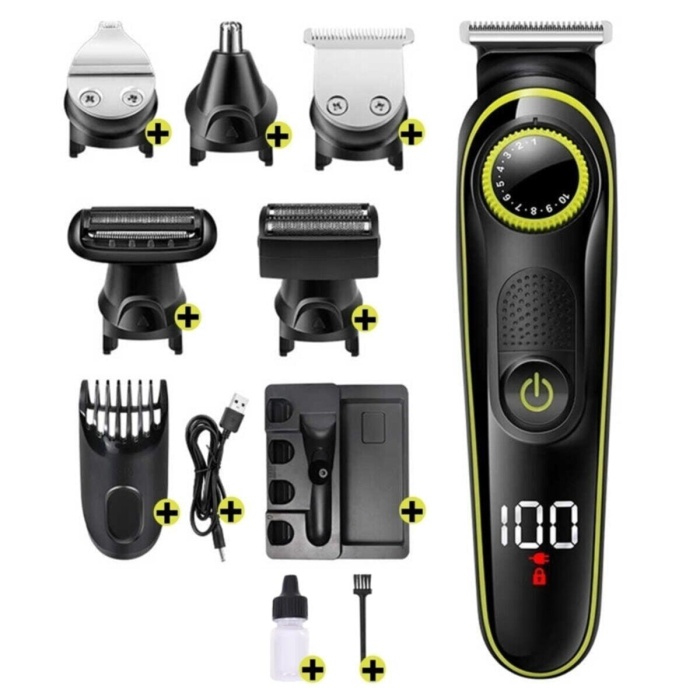 Saç &amp;amp; Sakal Şekillendirici Tıraş Makinesi Erkek Bakım Seti 5 in 1 Ultimate (5460)