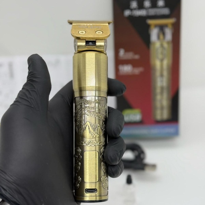 Dijital Göstergeli Saç Sakal Tıraş Makinesi - Sıfıra Yakın - IP-1949 (5460)