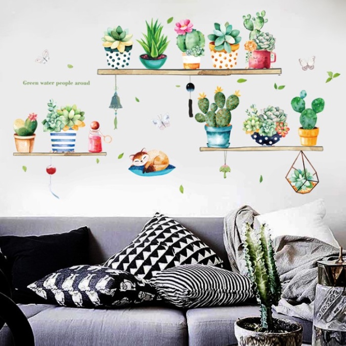 Raf Tasarımlı Karışık Dizaynlı Yapışkanlı Sticker Seti (5460)