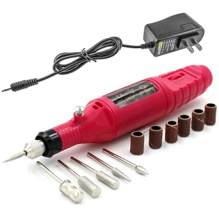 6 Uçlu Elektrikli Manikür Pedikür Seti ( 2000-300RPM HIZ ) (5460)