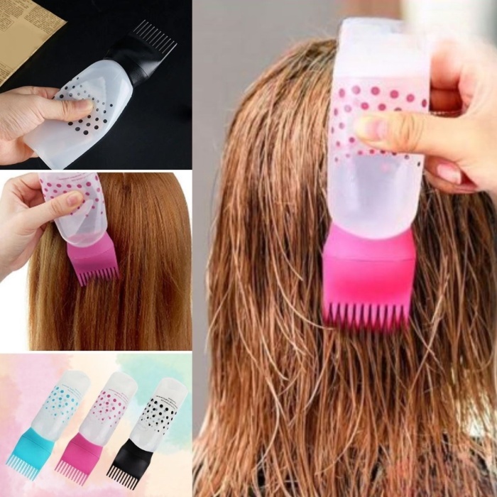 Saç Boyama Aparatı Taraklı Saç Bakımı Krem Saç Yağı Uygulama Aparatı (5460)