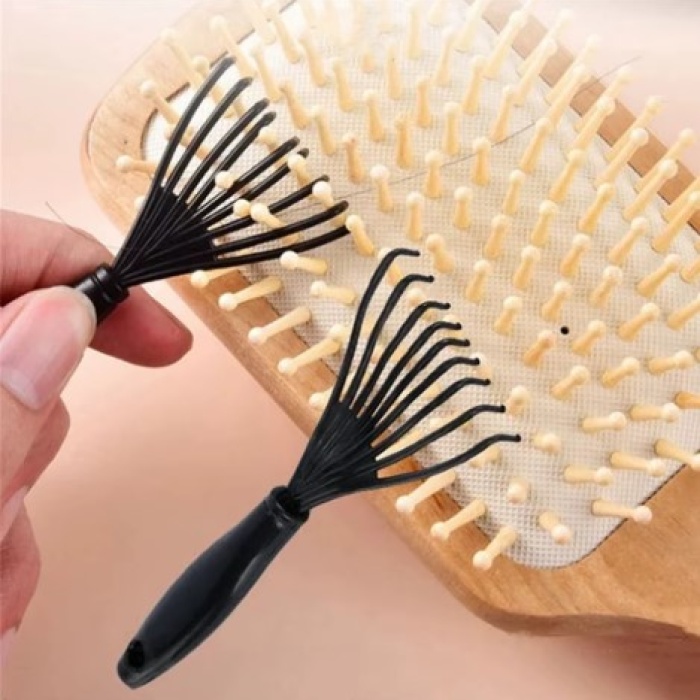 Pratik Saç Fırçası ve Tarak Temizleme Aparatı 2 Adet (5460)