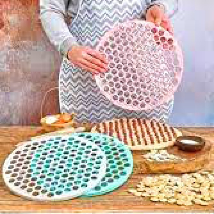 BÜYÜK - 32CM MANTI KALIBI PLASTİK (5460)