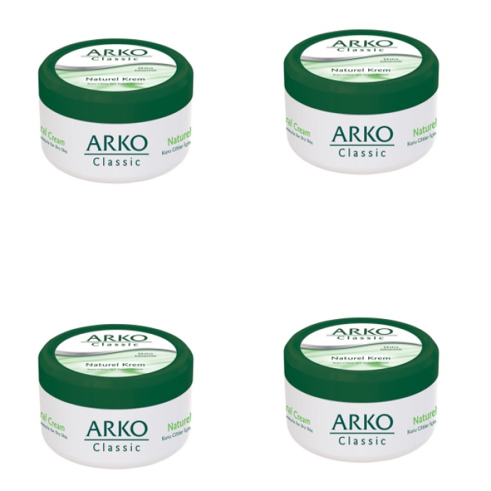 4 ADET ARKO CLASSİC NATUREL EL KREMİ 150ML (5460)
