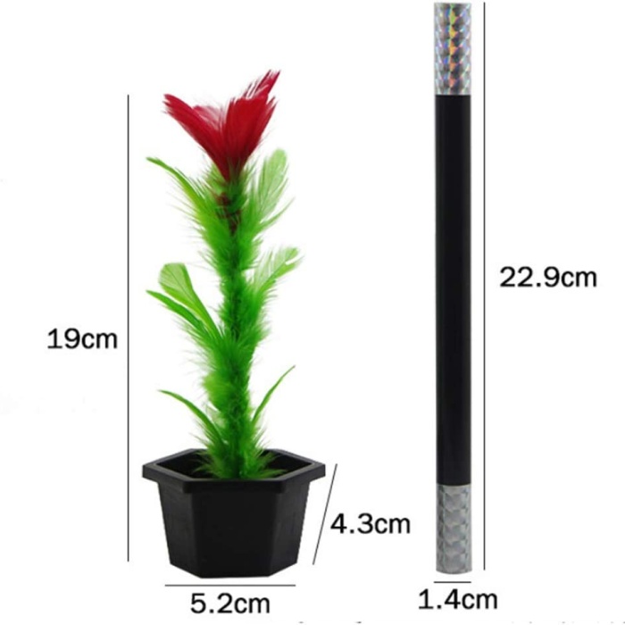 Çiçek Çıkaran Sihirli Çubuk Sihirli Çiçek Sihirbazlık Oyunu (5460)