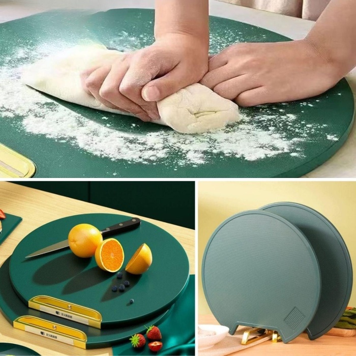 Mutfak Sebze,Meyve,Et,Balık,Ekmek Doğrama Kesme Tahtası Standlı Kesim Panosu (5460)