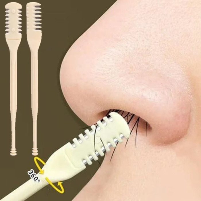 2&amp;apos;Si Bir Arada 2 Parça Kutulu Burun Kıl Alma ve Kulak Temizleme Aparatı (5460)