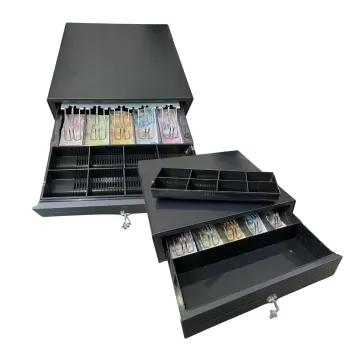 Dbpos M-415 Metal Para Çekmecesi 5 Gözlü Plastik Sürgü