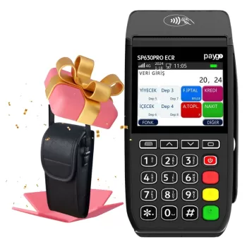Paygo Sp630 Pro ECR 4G Eft Pos Yazarkasa Mobil Çanta Hediye