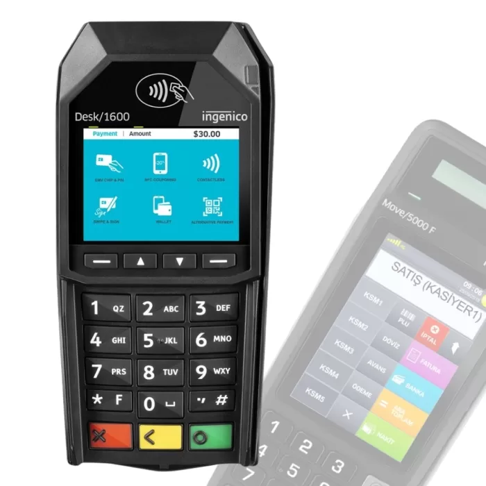 İngenico Move 5000 F Pinpad -Desk 1600