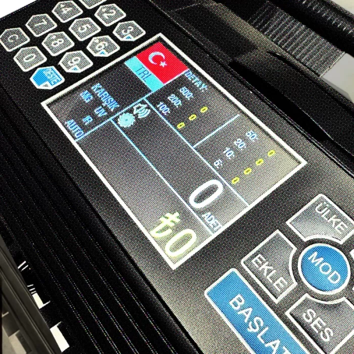 MIX 1200K  TL / Euro Kağıt Para Sayma Makinesi