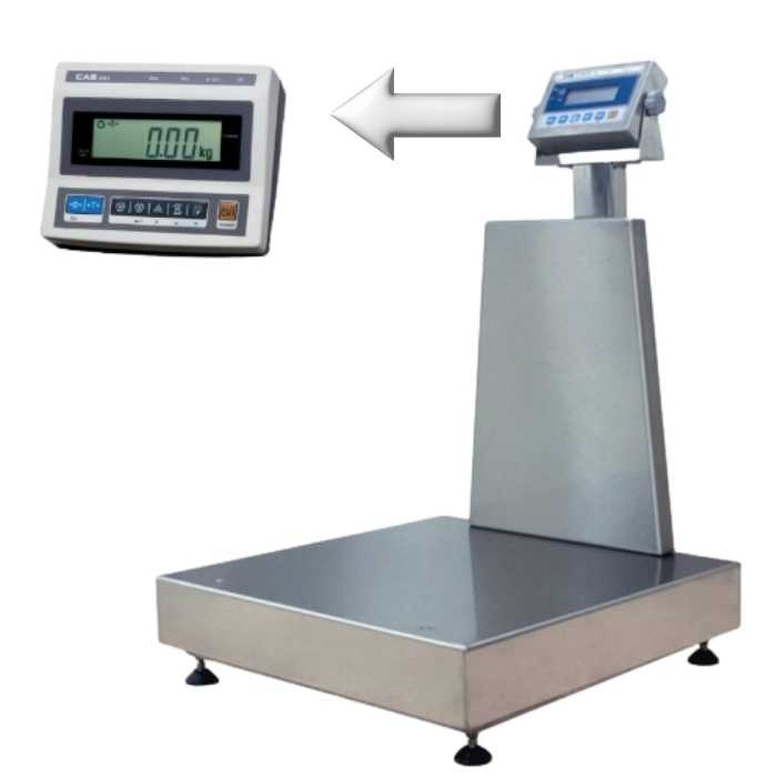 Cas DBII 300-600 Kg  80*90 Ful Paslanmaz Baskül