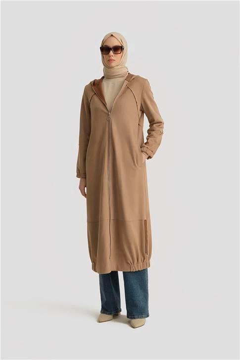 Armine Trend Pardösü 24Kt805 Sütlü Kahve