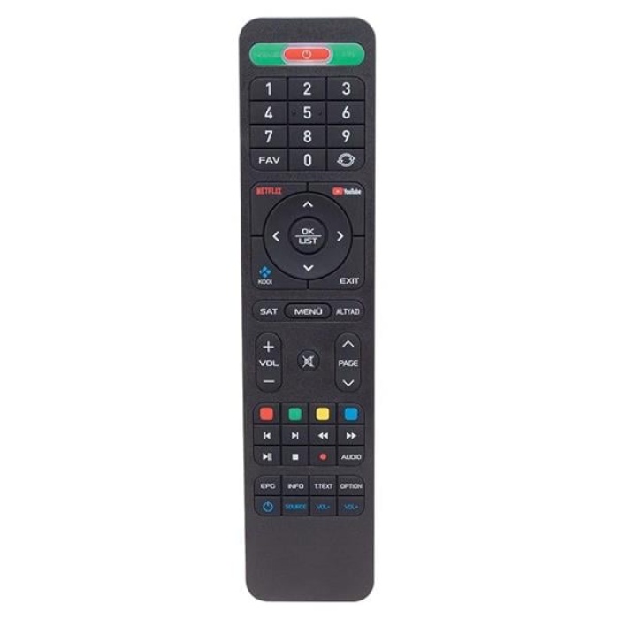 WEKO KR HIREMCO TURBO 4K NETFLIX-YOUTUBE TUŞLU HD UYDU KUMANDASI (4181=16923) (40064=4181)