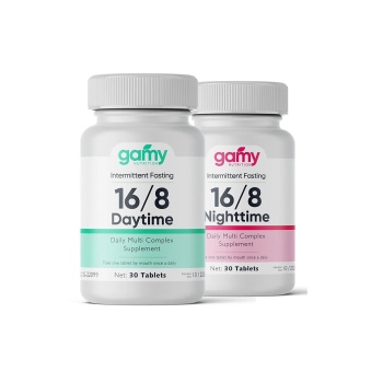 Gamy 16/8 Aralıklı Oruç Gündüz Gece 30+30 Tablet