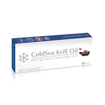 ColdSea Krill Oil Omega-3 60 Kapsül