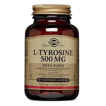 Solgar L-Tyrosine 500 mg 50 Kapsül