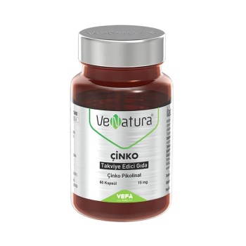 Venatura Çinko 15 mg 60 Kapsül