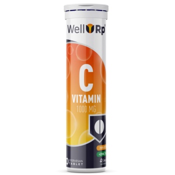 Well RP Vitamin C Vitamin + D ve Çinko İçeren 20 Efervesan Tablet