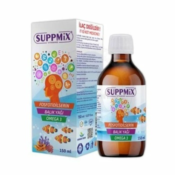 Suppmix Fosfatidilserin Omega 3 Şurup 150 ml
