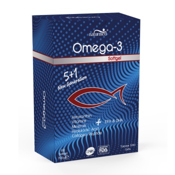 Naturmed Omega 3 5+1 New Generation 60 Kapsül