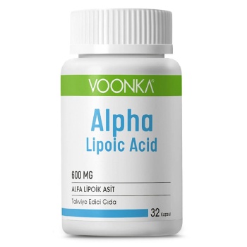 Voonka Alpha Lipoic Acid 600 mg 32 Kapsül