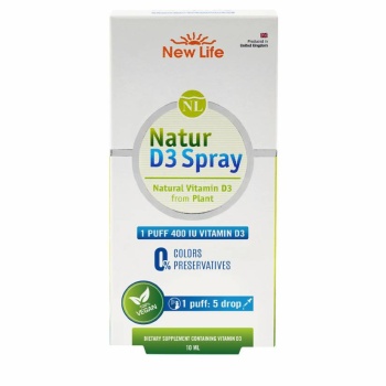 New Life Natur D3 Spray 400 IU 10 ml