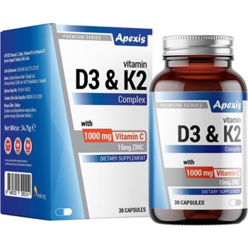 Apexis D3 & K2 Complex 30 Kapsül