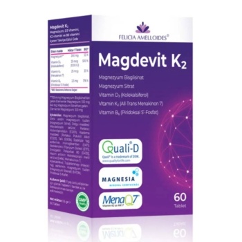 Magdevit D3K2 B6 Vitamin 60 Tablet