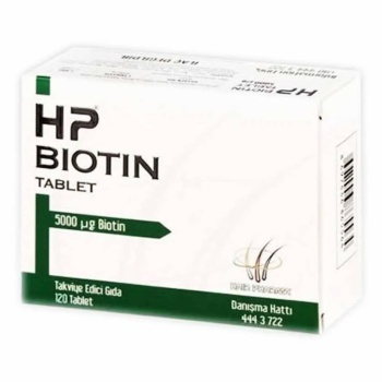 HP Biotin 5 mg 120 Tablet
