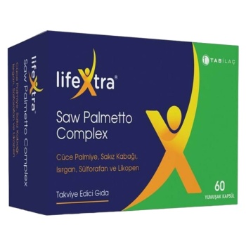 Lifextra Saw Palmetto Complex 60 Yumuşak Kapsül
