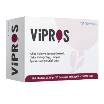Vipros 30 Yumuşak Jel Kapsül