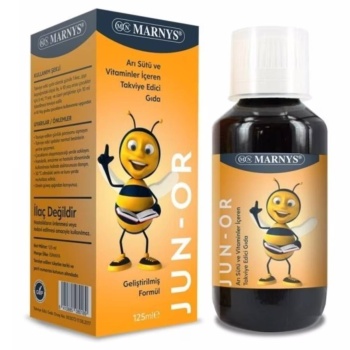 Junor Arı Sütü ve Multivitamin Şurup 125 ml