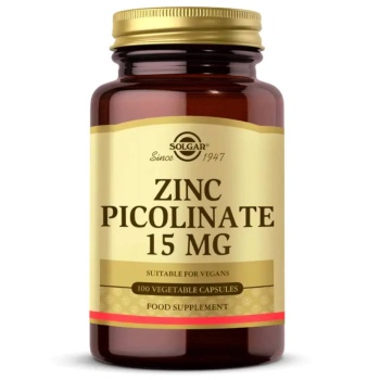 Solgar Zinc Picolinate 15 mg 100 Kapsül