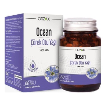Ocean Çörek Otu Yağı 1000 mg 60 Kapsül