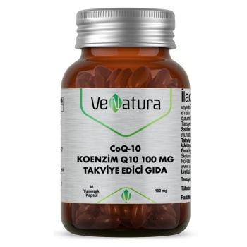 Venatura Koenzim Q10 100mg 30 Yumuşak Kapsül