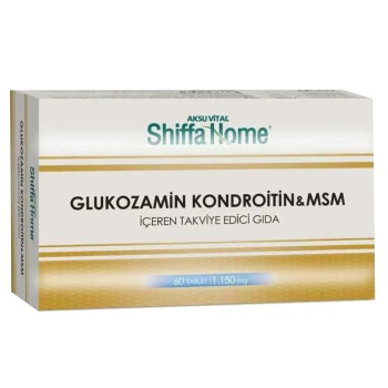 Shiffa Home Glukozamin Kondroitin & MSM 60 Tablet