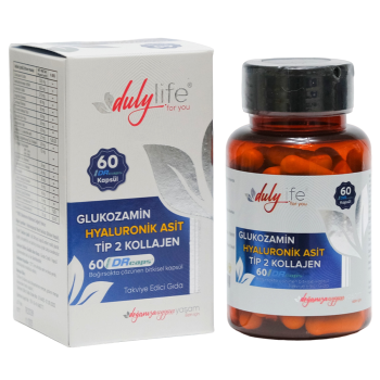 Dulylife Glukozamin Hyaluronik Asit Tip 2 Kollajen 60 Drcaps Kapsül